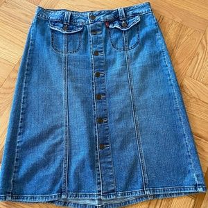 Levi's vintage denim skirt